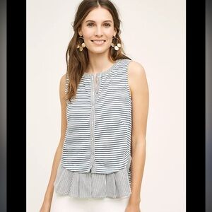 Anthropologie Meadow Rue Fenella Tank in M